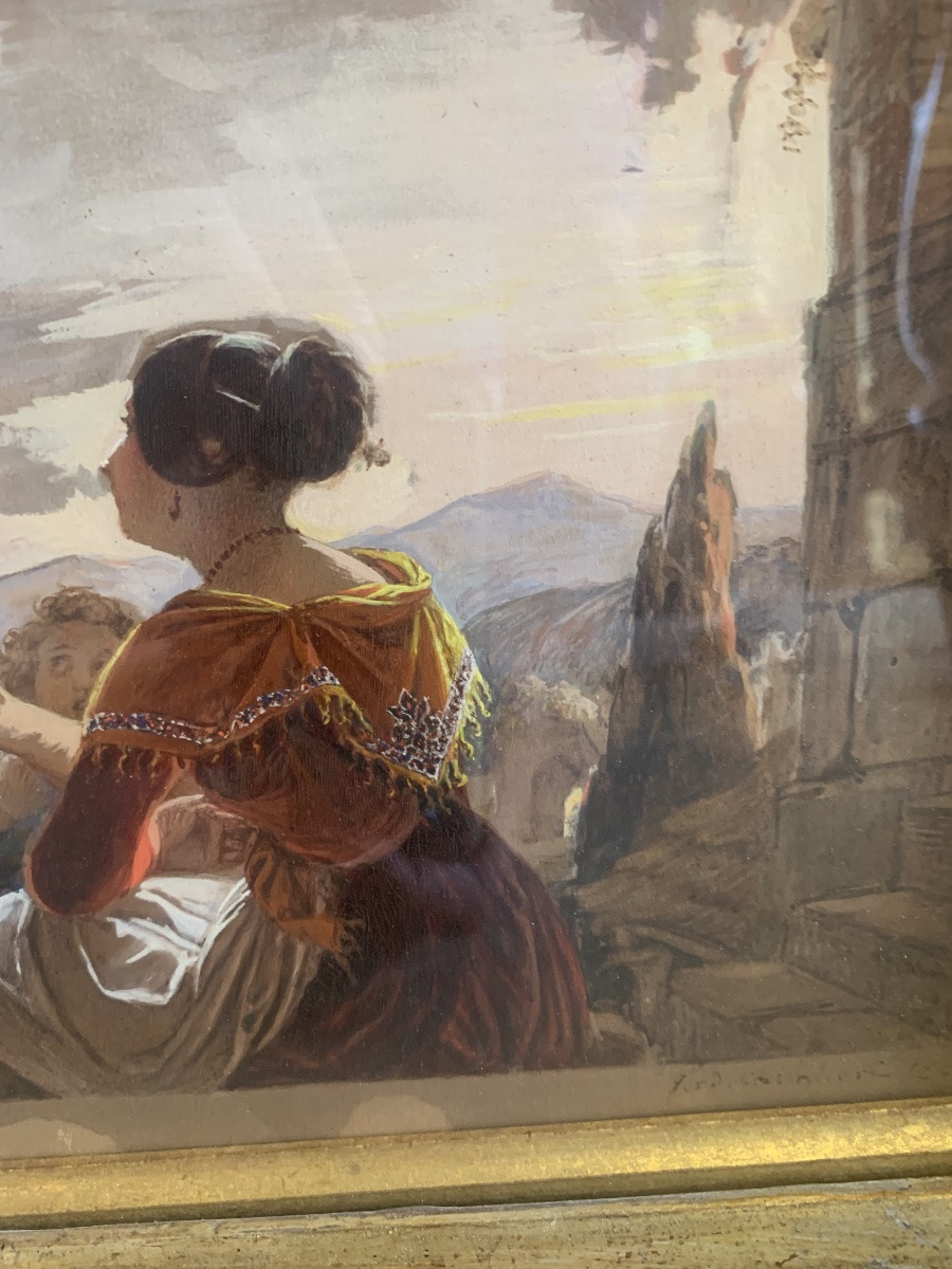 dipinto napoletano del 1842-photo-4