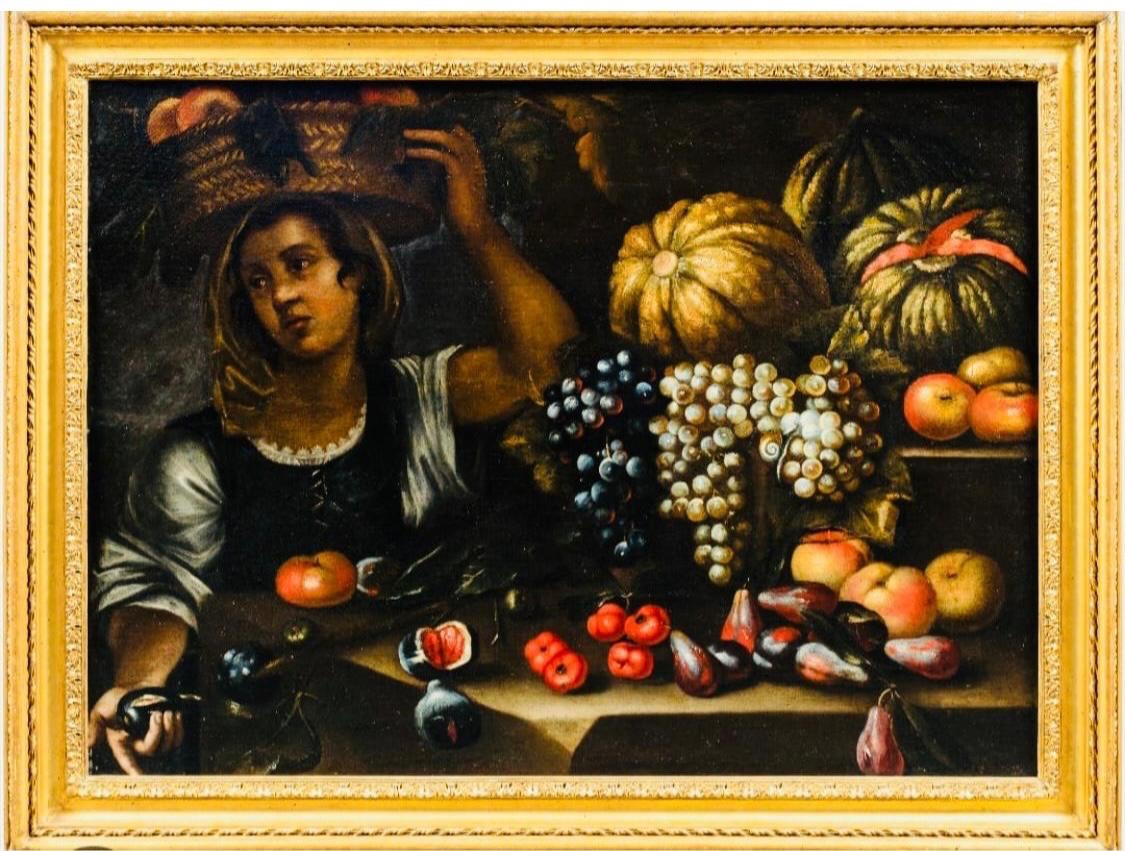 Dipinto raffigurante l allegoria dell abbondanza 