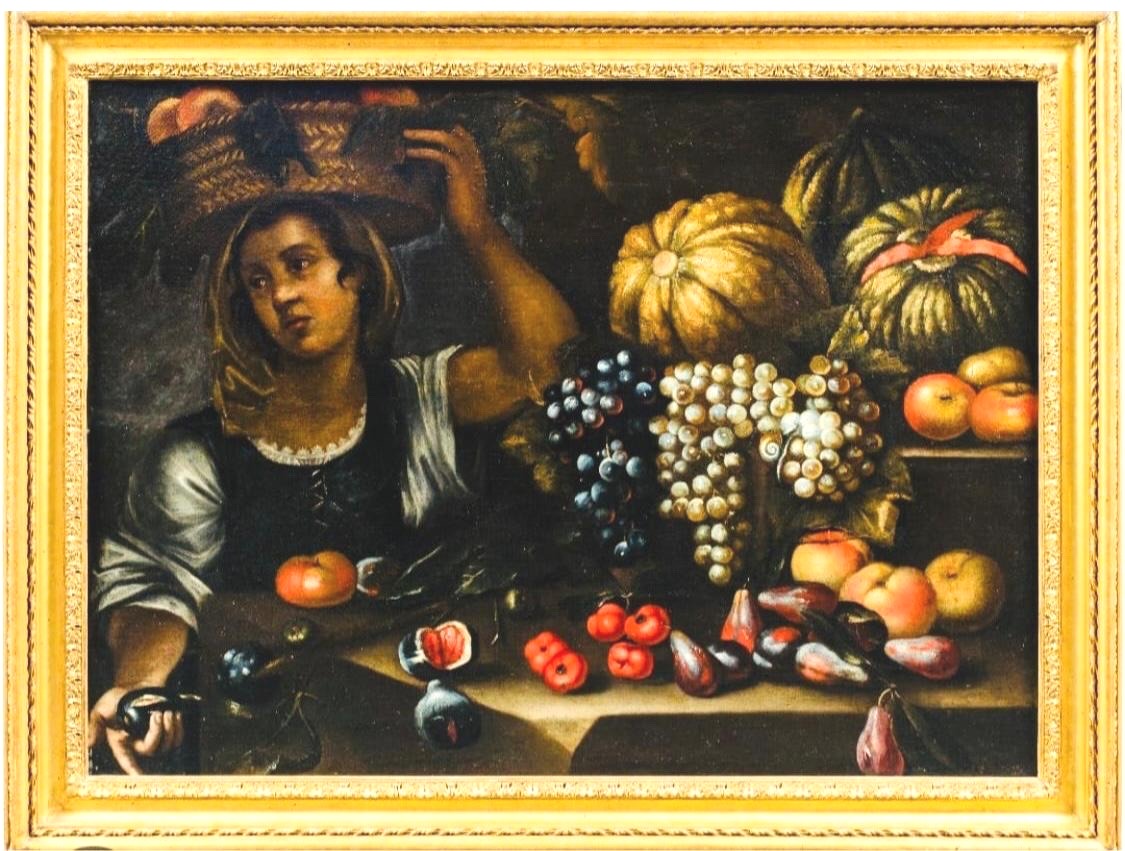Dipinto raffigurante l allegoria dell abbondanza 