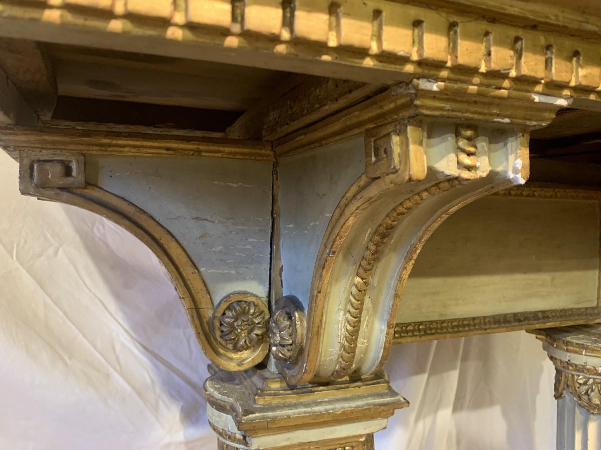 console in lacca e oro -photo-3