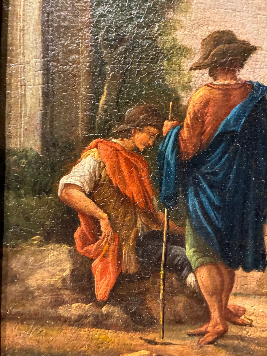 dipinto di paesaggio attribuito a Francesco Foschi 700'-photo-2