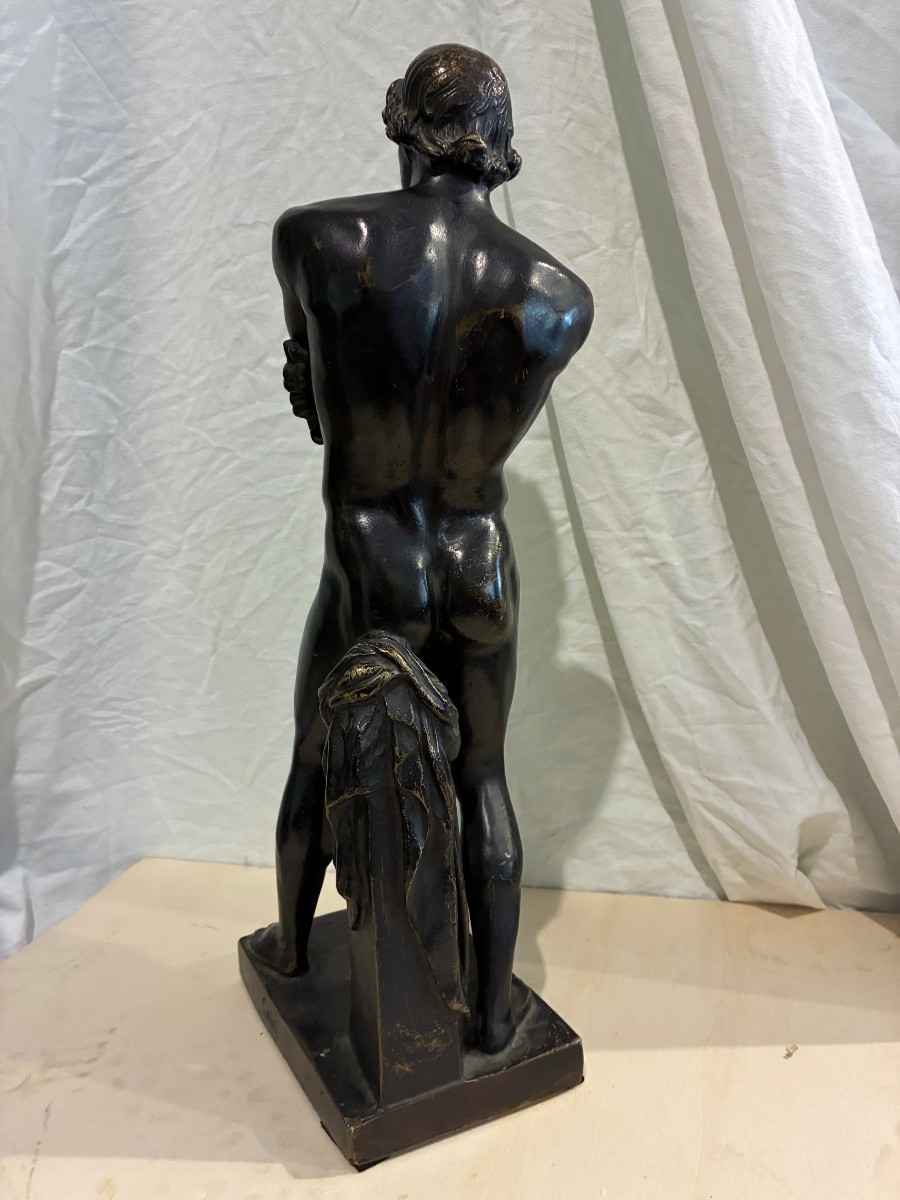 bronzo raffigurante spartaco italia seconda meta' 800'-photo-2