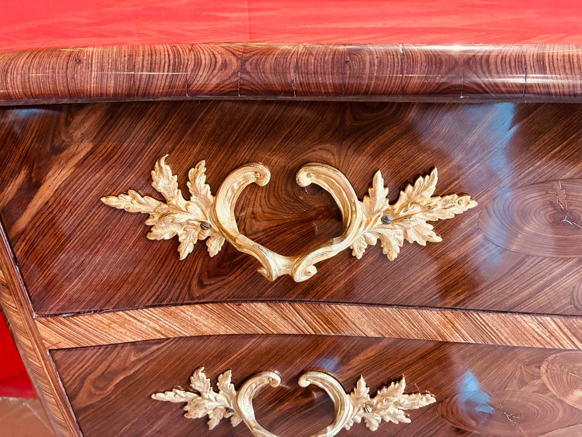 como' in legno di viola con maniglie in bronzo dorato al mercurio primi 700'-photo-4