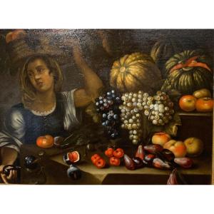 Dipinto raffigurante l allegoria dell abbondanza 