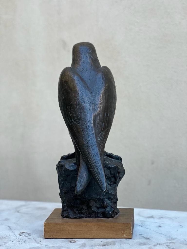 Statua in bronzo a cera persa-photo-2