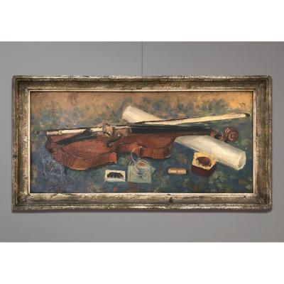 Raymonde Bouquet-gallien (1909-?) Il Violino, Parigi, 1931