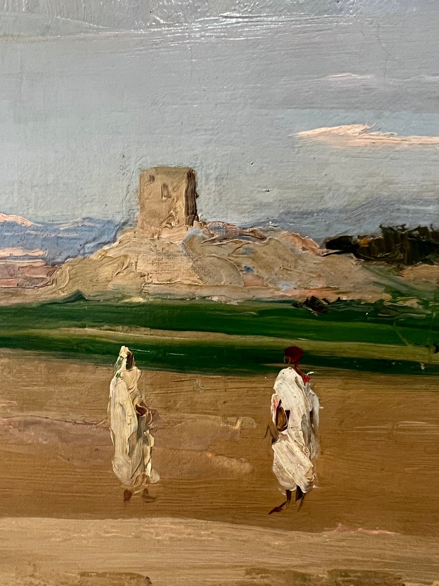 Luigi Brignoli (1881-1952) Deserto algerino-photo-3