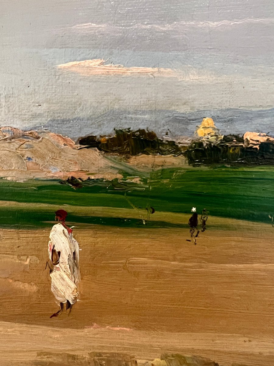 Luigi Brignoli (1881-1952) Deserto algerino-photo-4