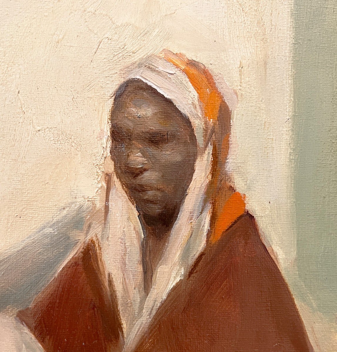 Ernesto Quarti Marchiò (1907-1982) Ragazza Tuareg-photo-3