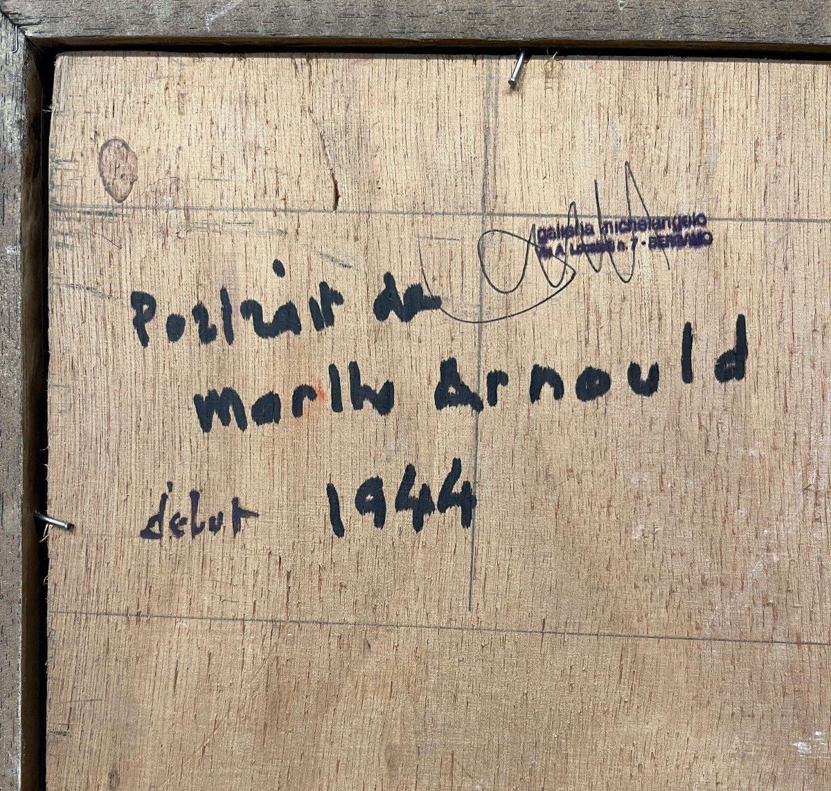Reynold Arnould (1919-1980) Ritratto di Marthe Arnould, 1944-photo-4