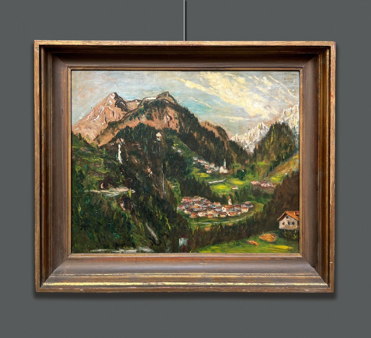 Scuola Italiana XX Secolo, Paesaggio di Montagna