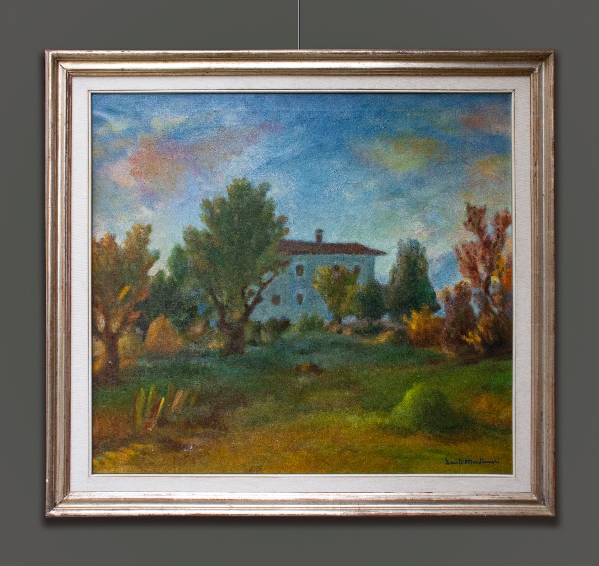 Dante Montanari (Porto Sant'Elpidio, Italia, 1896 – Milano, 1989) La Casa Tra Le Piante