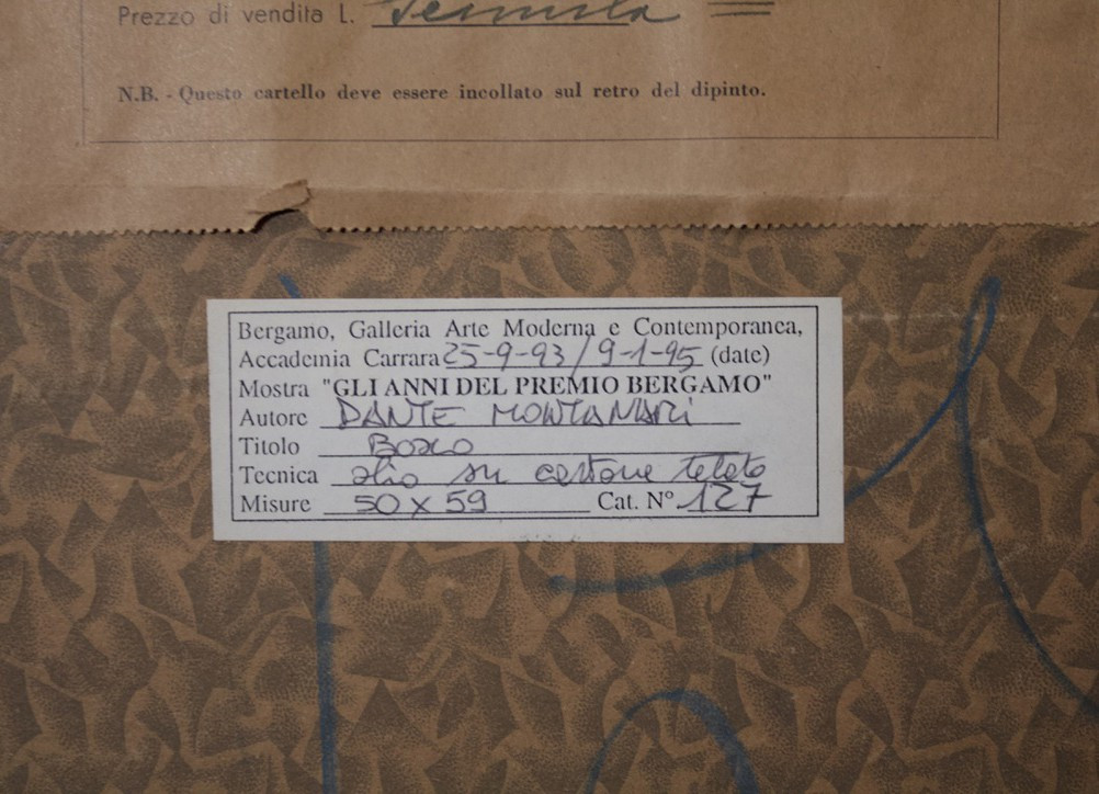 Dante Montanari (Porto Sant'Elpidio, Italia, 1896 – Milano, 1989) Il Bosco-photo-4