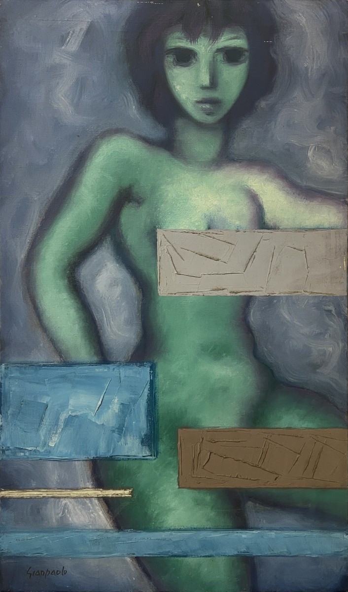 Gianpaolo Lazzaro (Padova, 1911 – Milano, 1977) Nudo, 1952-photo-3