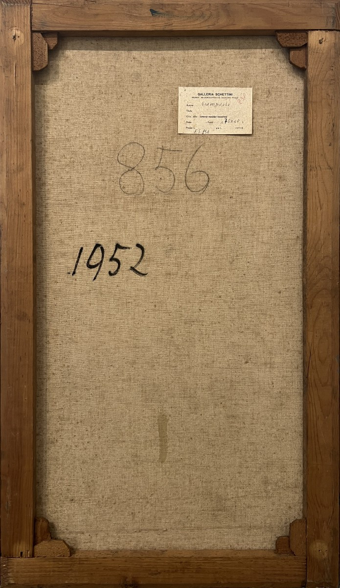 Gianpaolo Lazzaro (Padova, 1911 – Milano, 1977) Nudo, 1952-photo-4