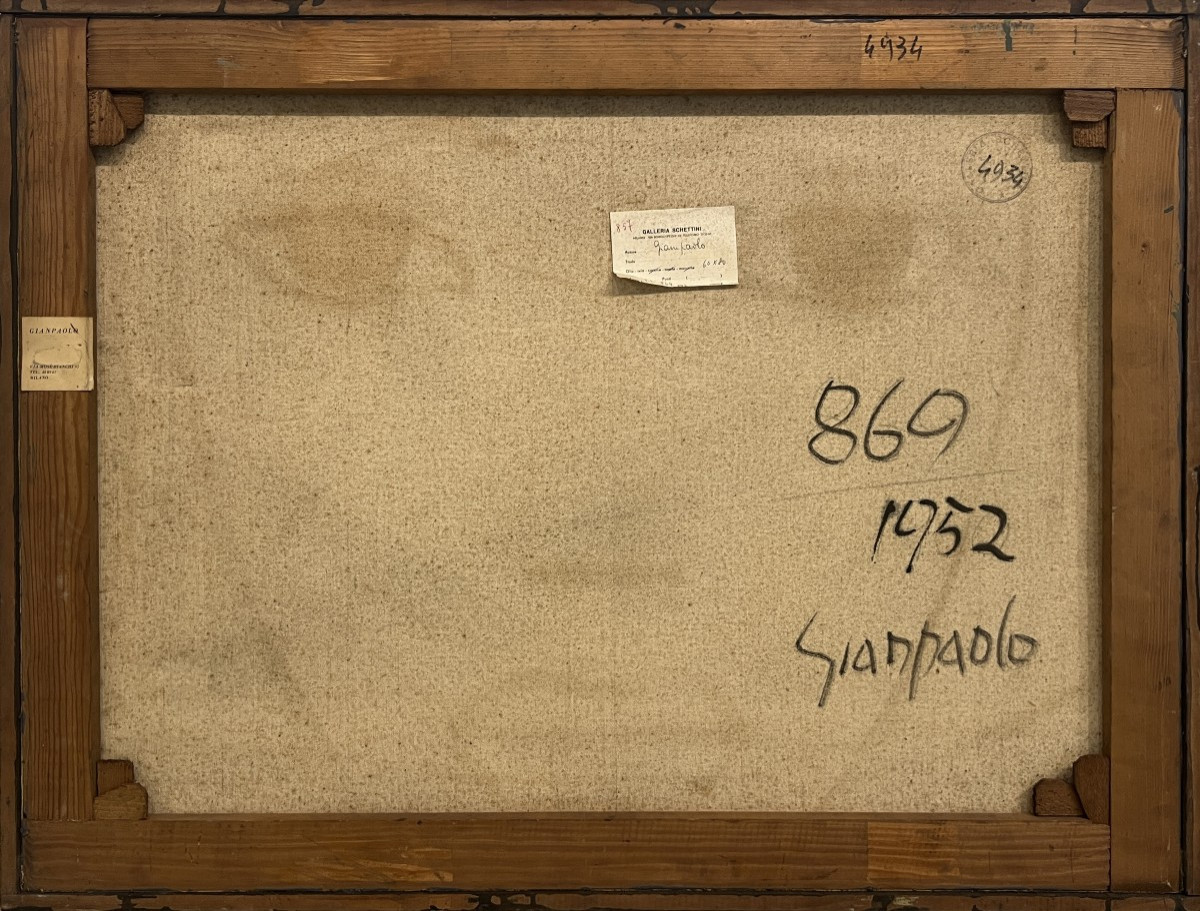 Gianpaolo Lazzaro (Padova, 1911 – Milano, 1977) Ritratto, 1952-photo-3