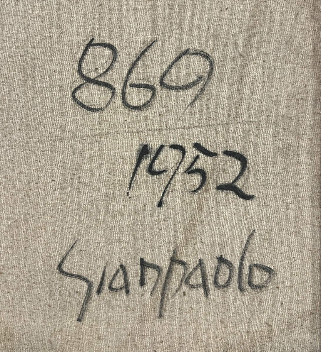 Gianpaolo Lazzaro (Padova, 1911 – Milano, 1977) Ritratto, 1952-photo-4