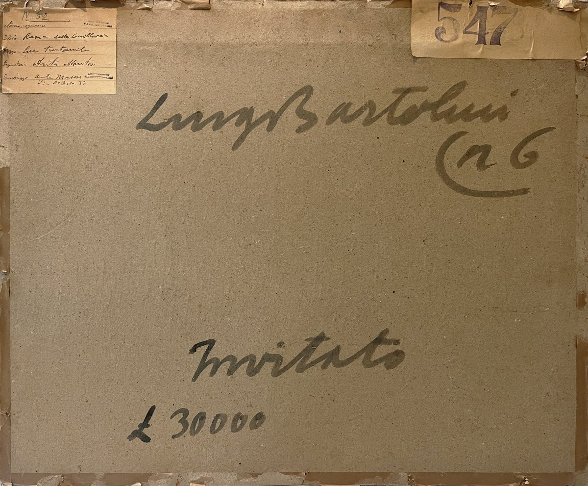 Luigi Bartolini (Cupramontana, 1892 – Roma, 1963) Roma Dalla Camilluccia, 1943-photo-7
