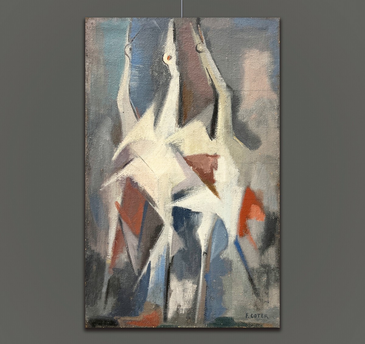 Francesco Coter (Bergamo, 1937) I Trampolieri