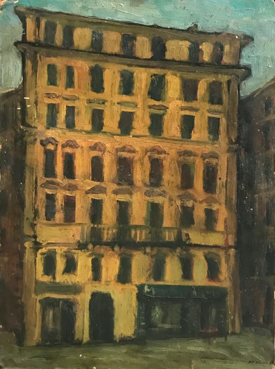 Arturo Peyrot (Roma, 1908 - Madrid, 1993) Palazzo Romano, 1946-photo-4