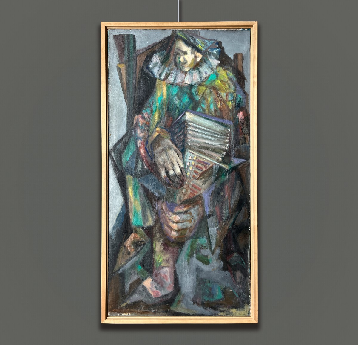Christian Caillard (Clichy, Francia, 1899 - Parigi, 1985) Arlecchino,  1958 (?)  Paris