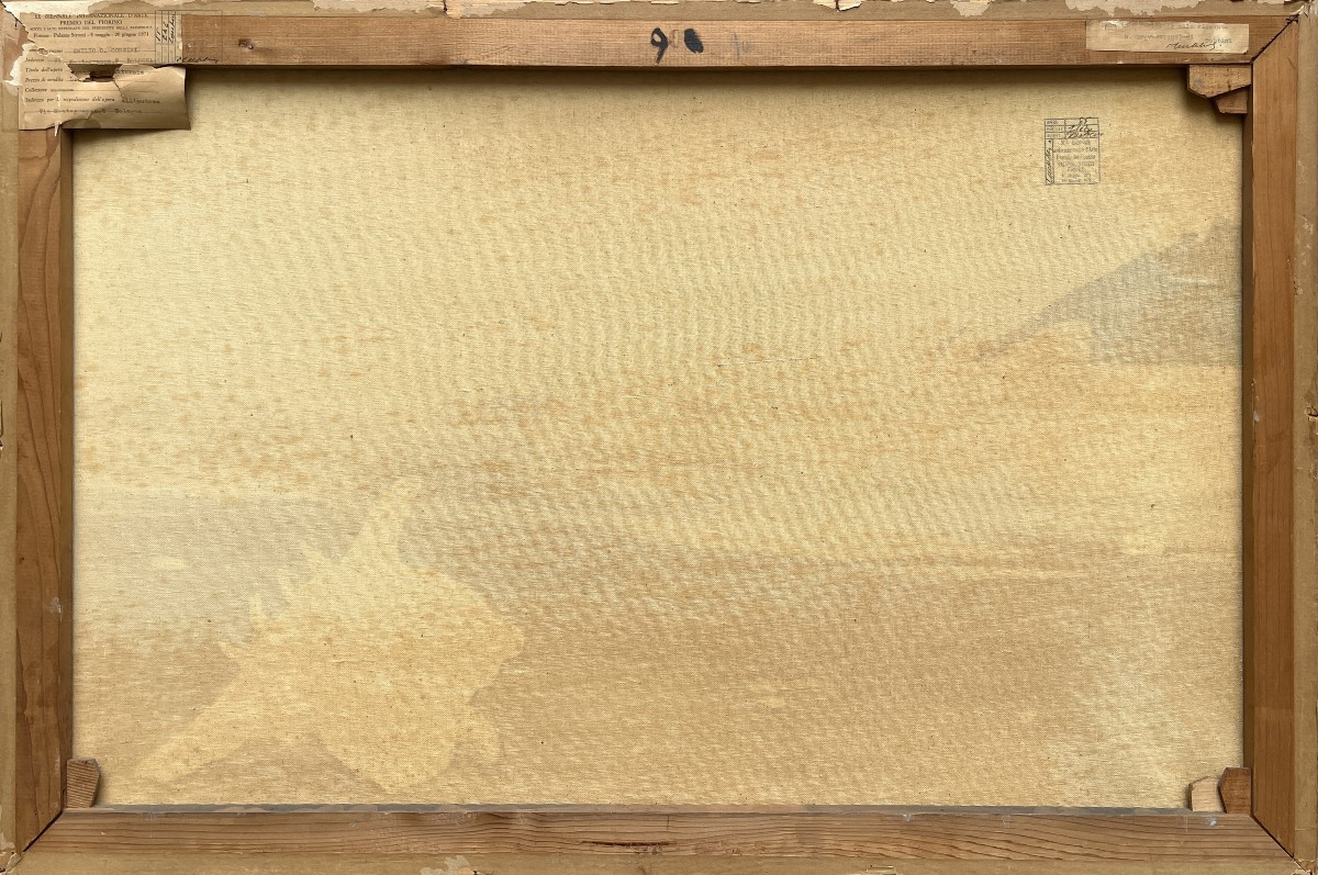 Emilio Contini (Puerto Santa Maria, Spagna, 1930 - Bologna, 2022) Vento Sul Litorale-photo-4
