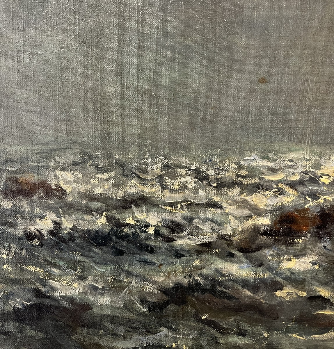 Vincent Ambrosini (1905-1982) Notturno Al Mare-photo-3