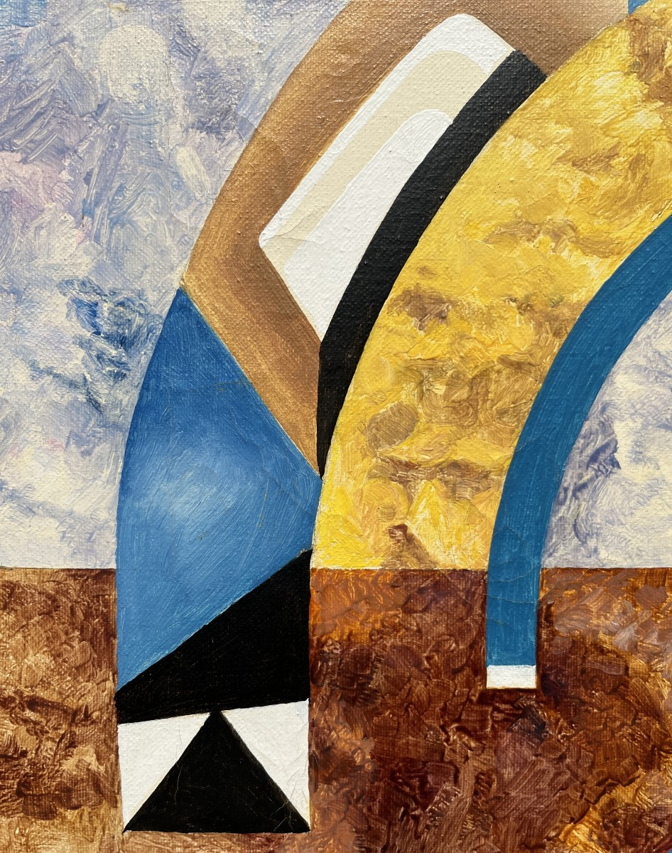 Michael Vincent Francis (1922 - 2009) Composizione Astratta, Londra, 1993-photo-3