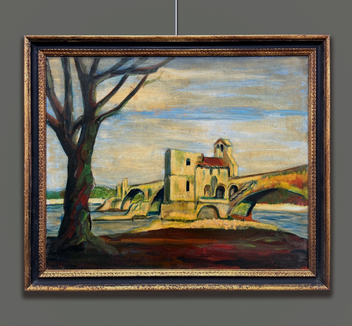 Artista Est Europeo Del XX Secolo, Il Porto Antico, 1945