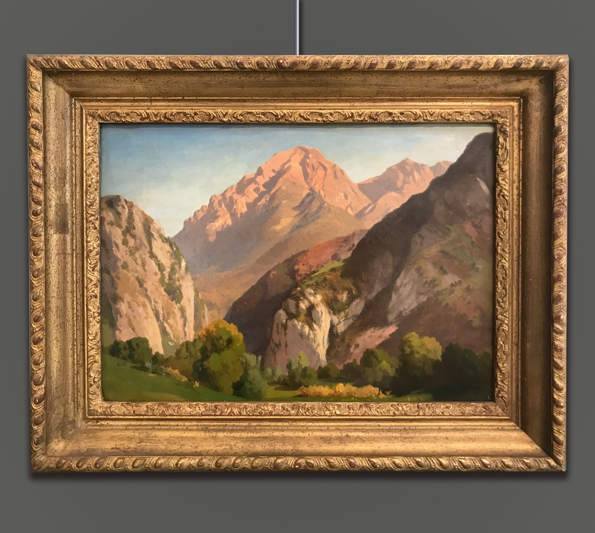 Cesare Cavaliè (Bergamo, 1835-1907) Montagne