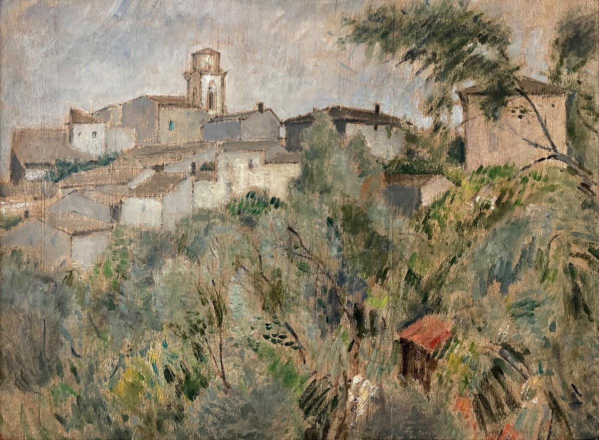 Renzo Biasion (Treviso, 1914 – Firenze, 1996) Pai di Sopra, Lago di Garda, 1952-photo-4