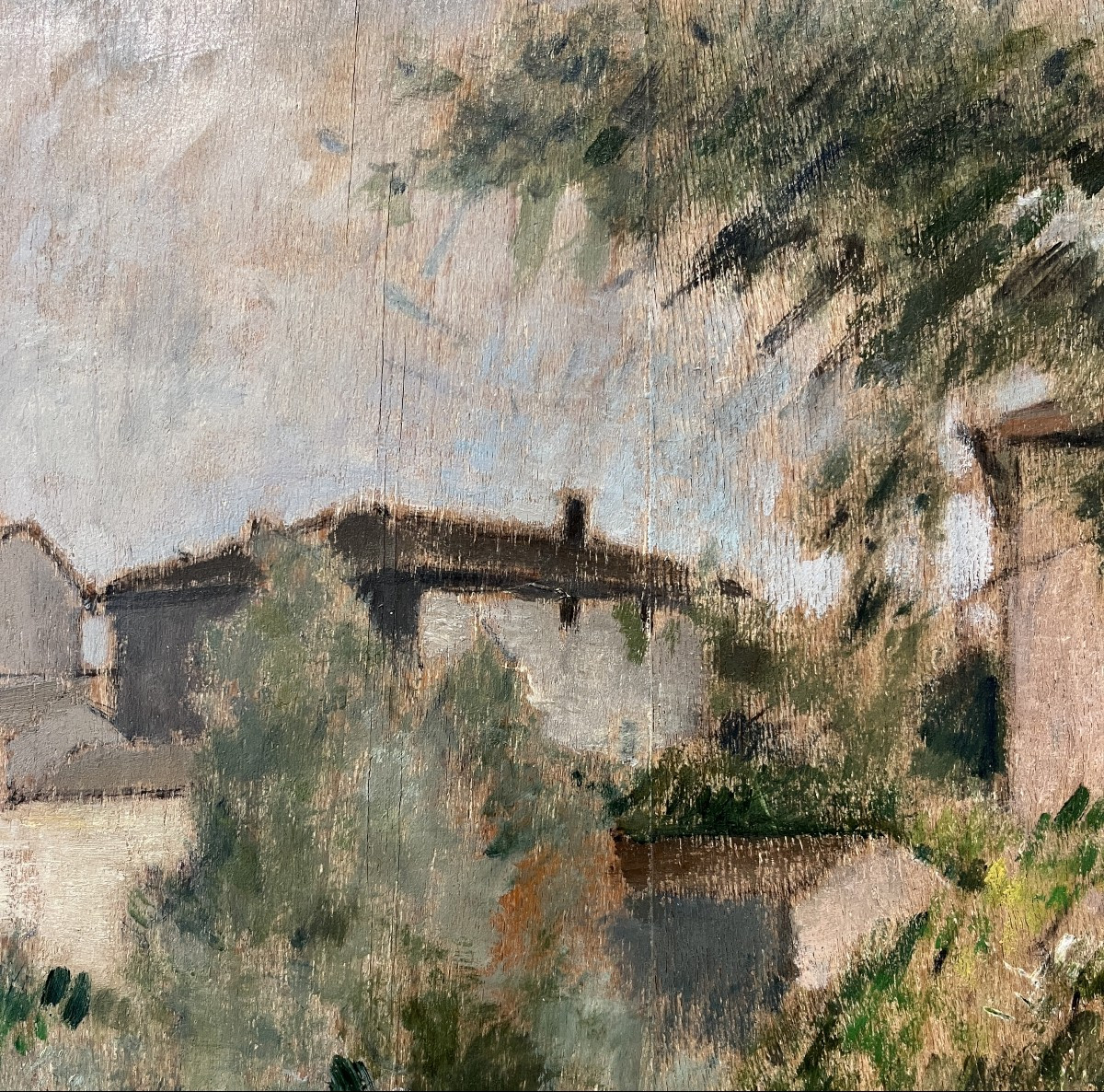 Renzo Biasion (Treviso, 1914 – Firenze, 1996) Pai di Sopra, Lago di Garda, 1952-photo-2