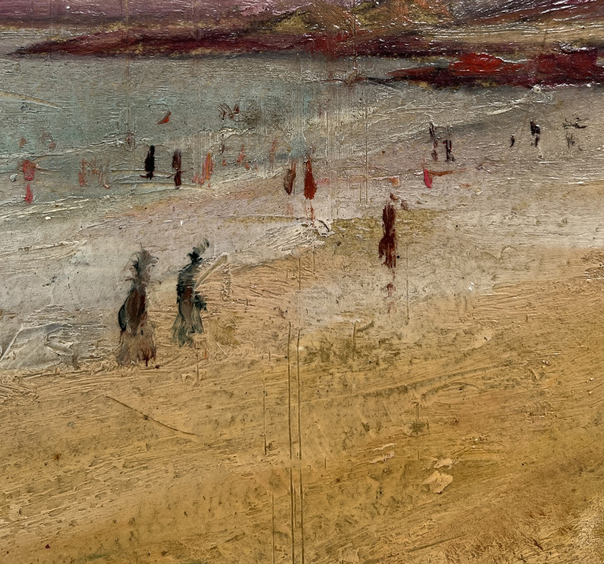 Leopoldo Barthelemy Santa Maria  (Spagna, 1887-1970) Spiaggia-photo-7