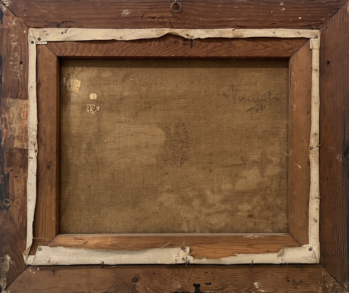 Scuola francese del XX secolo, Post-Impressionista, firma illeggibile, Paesaggio-photo-4