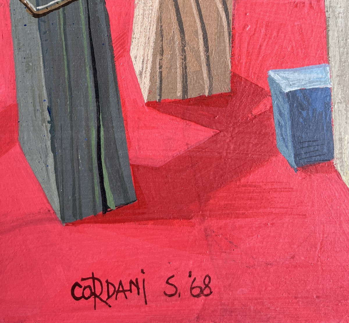 Sereno Cordani (Pozzaglio, 1919 - Cremona, 1985) Costruzione Precaria, 1968-photo-2