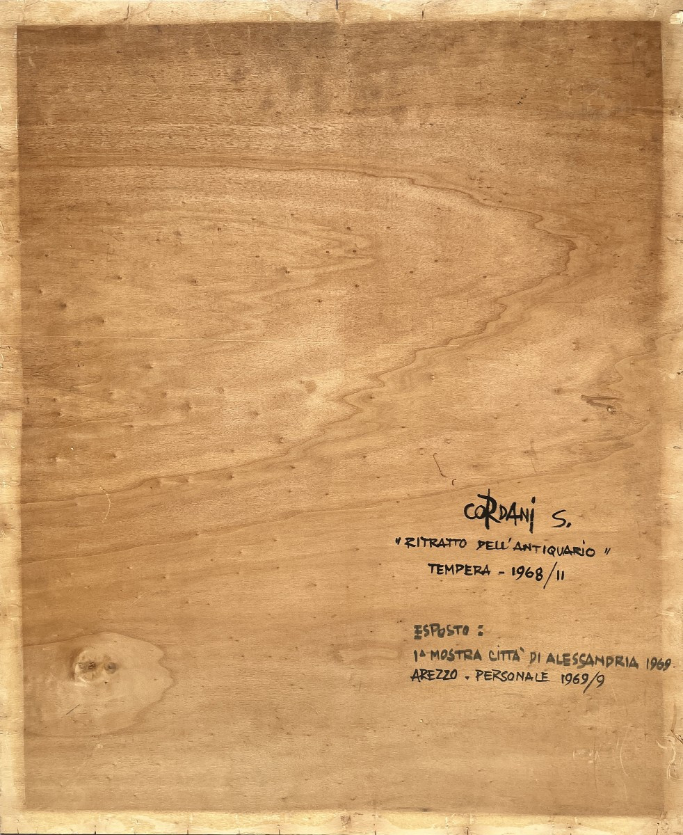 Sereno Cordani (Pozzaglio, 1919 - Cremona, 1985) Ritratto dell'Antiquario, 1968-photo-3