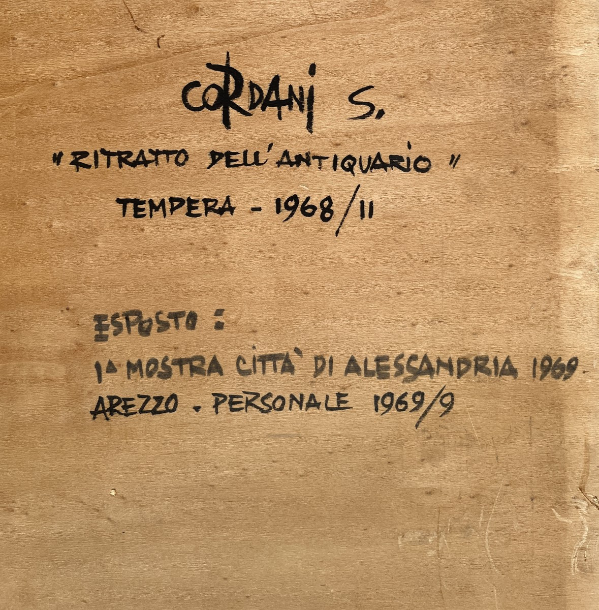 Sereno Cordani (Pozzaglio, 1919 - Cremona, 1985) Ritratto dell'Antiquario, 1968-photo-8