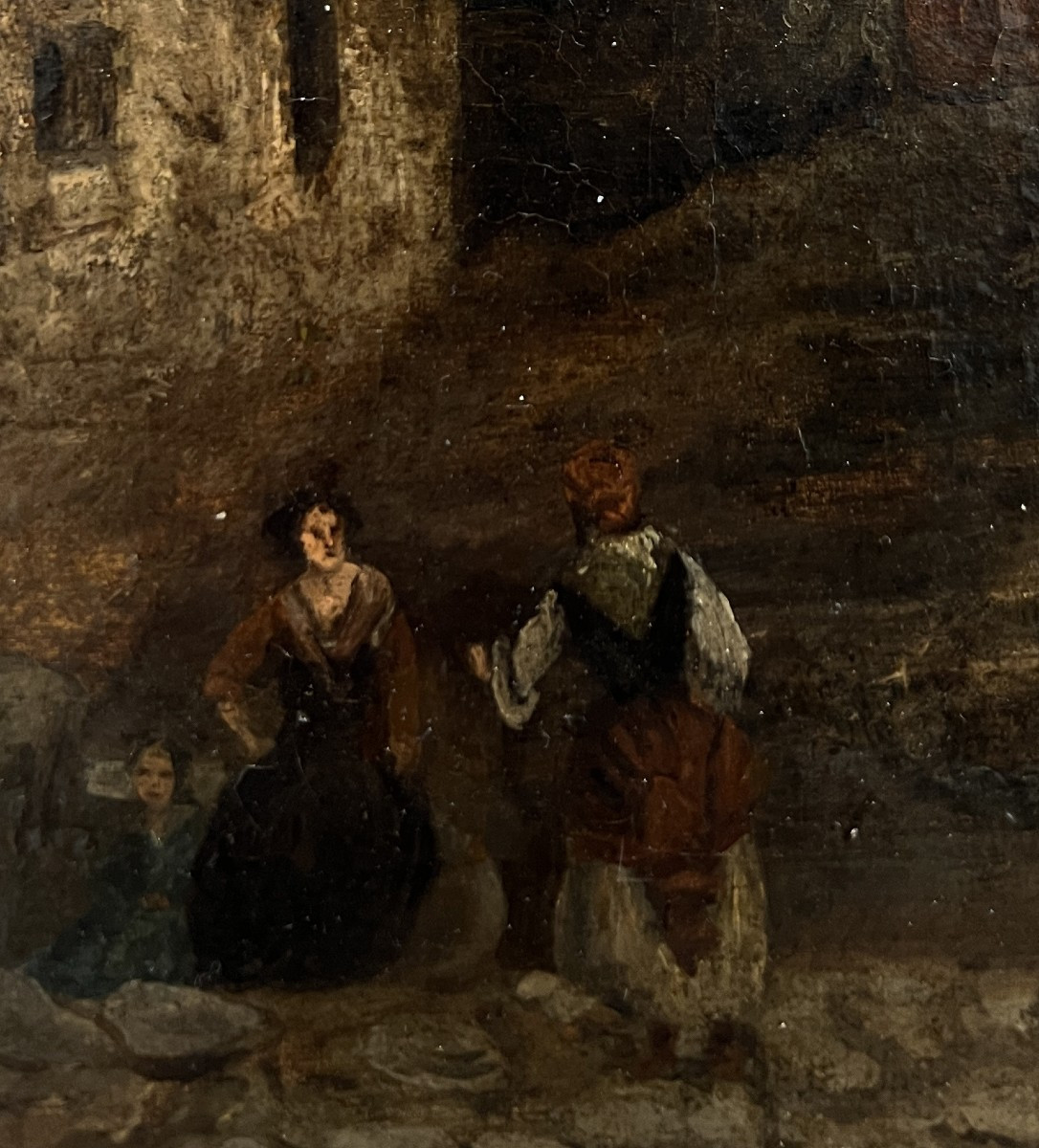 Scuola del Nord Italia del XIX secolo, Paesaggio rurale di Montagna-photo-5