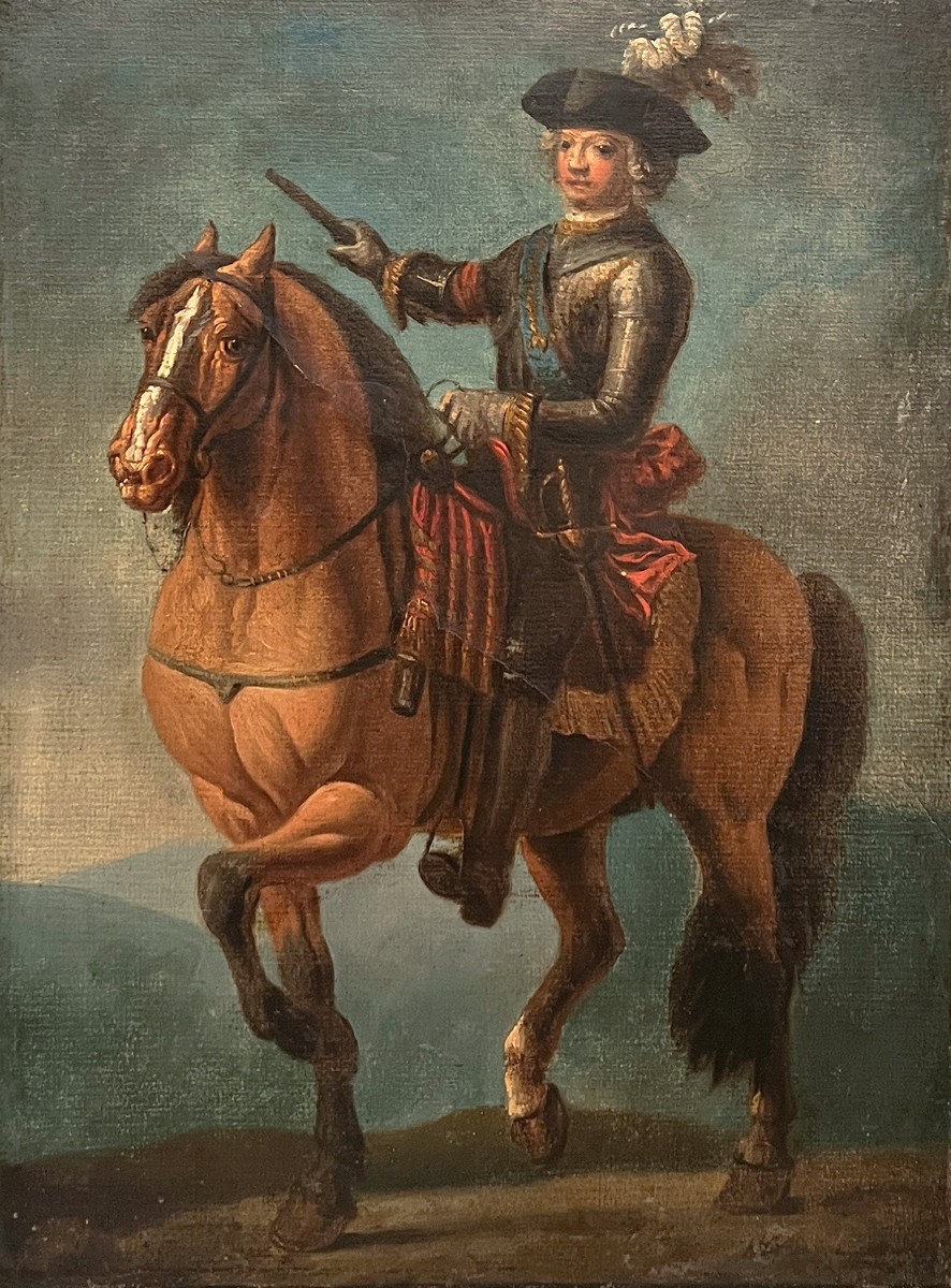 Scuola Veneta del XVIII secolo, Cavaliere-photo-3