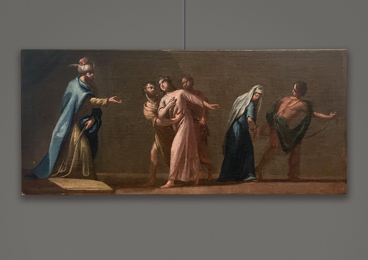 Scuola Emiliana del XVIII secolo, Scena biblica