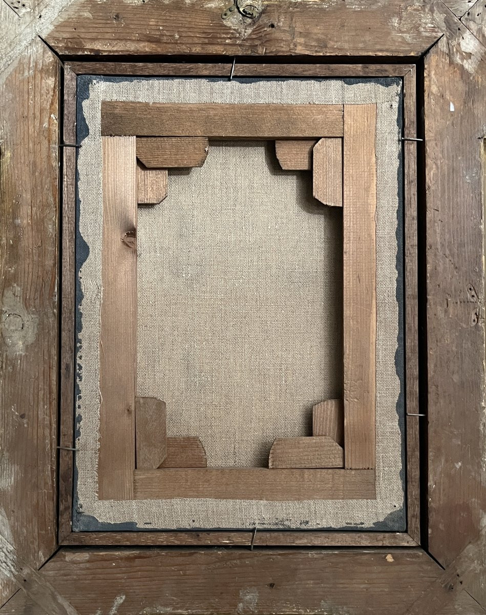 Scuola Italiana inizi XIX secolo (da G.B. Sassoferrato), Madonna con bambino-photo-4