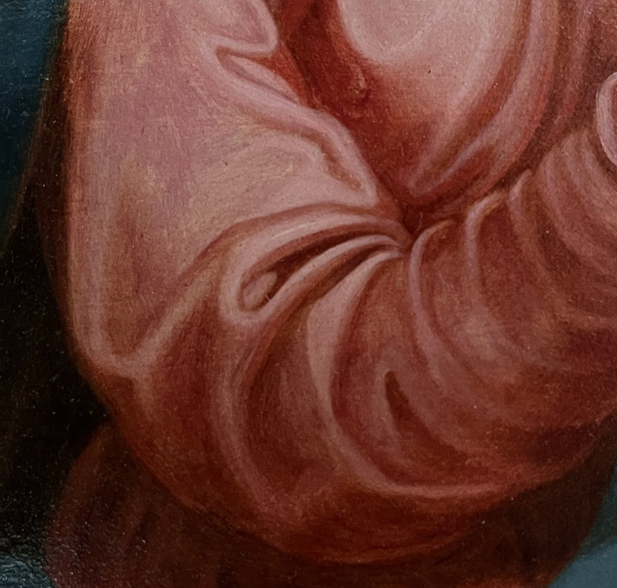 Scuola Italiana inizi XIX secolo (da G.B. Sassoferrato), Madonna con bambino-photo-3