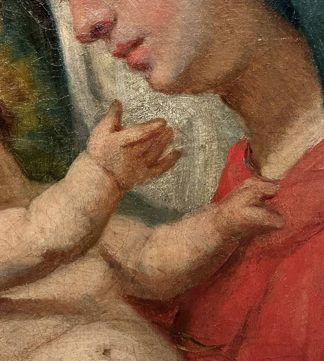 Scuola Veneta, XVIII secolo, Sacra famiglia-photo-5