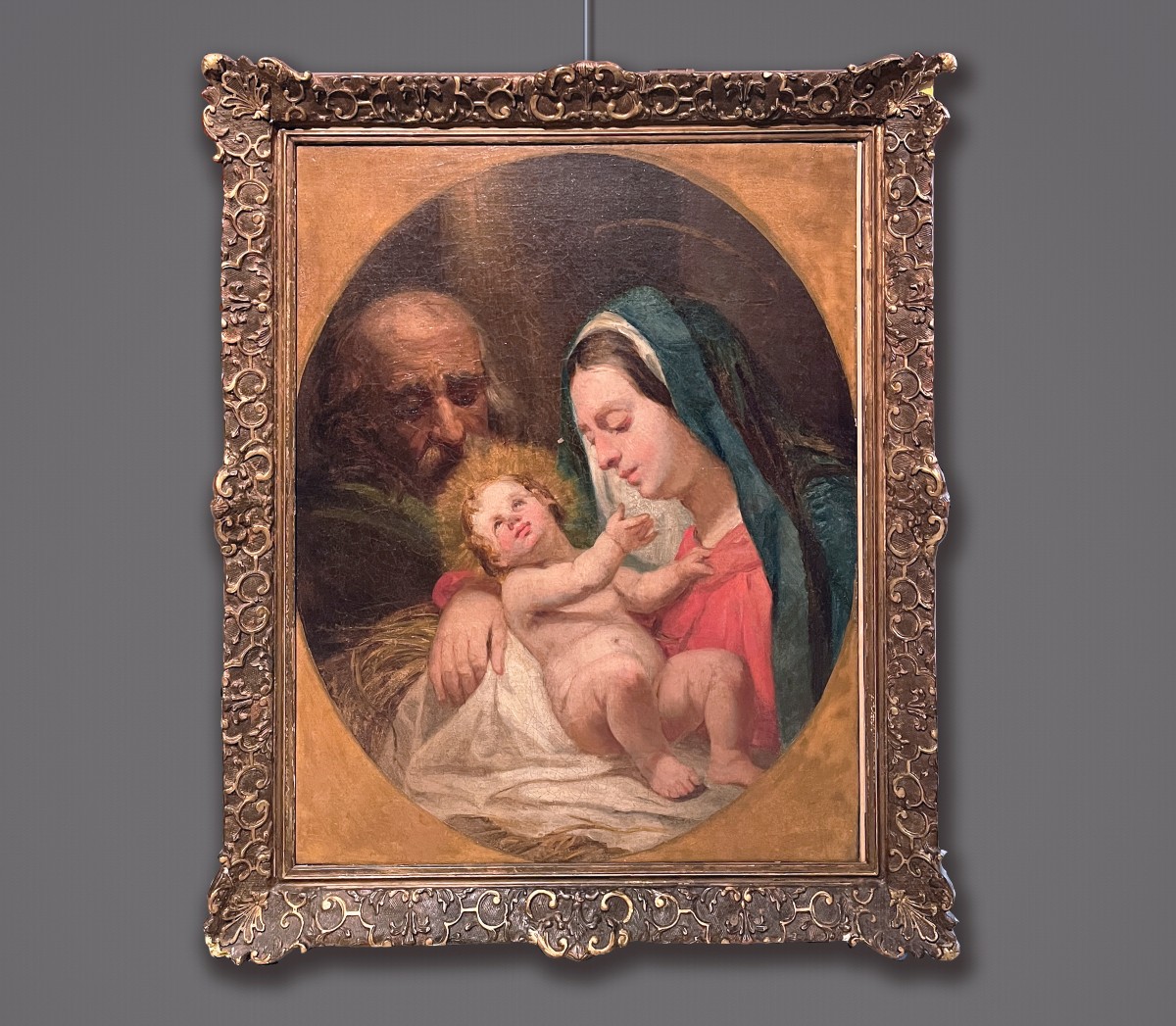 Scuola Veneta, XVIII secolo, Sacra famiglia