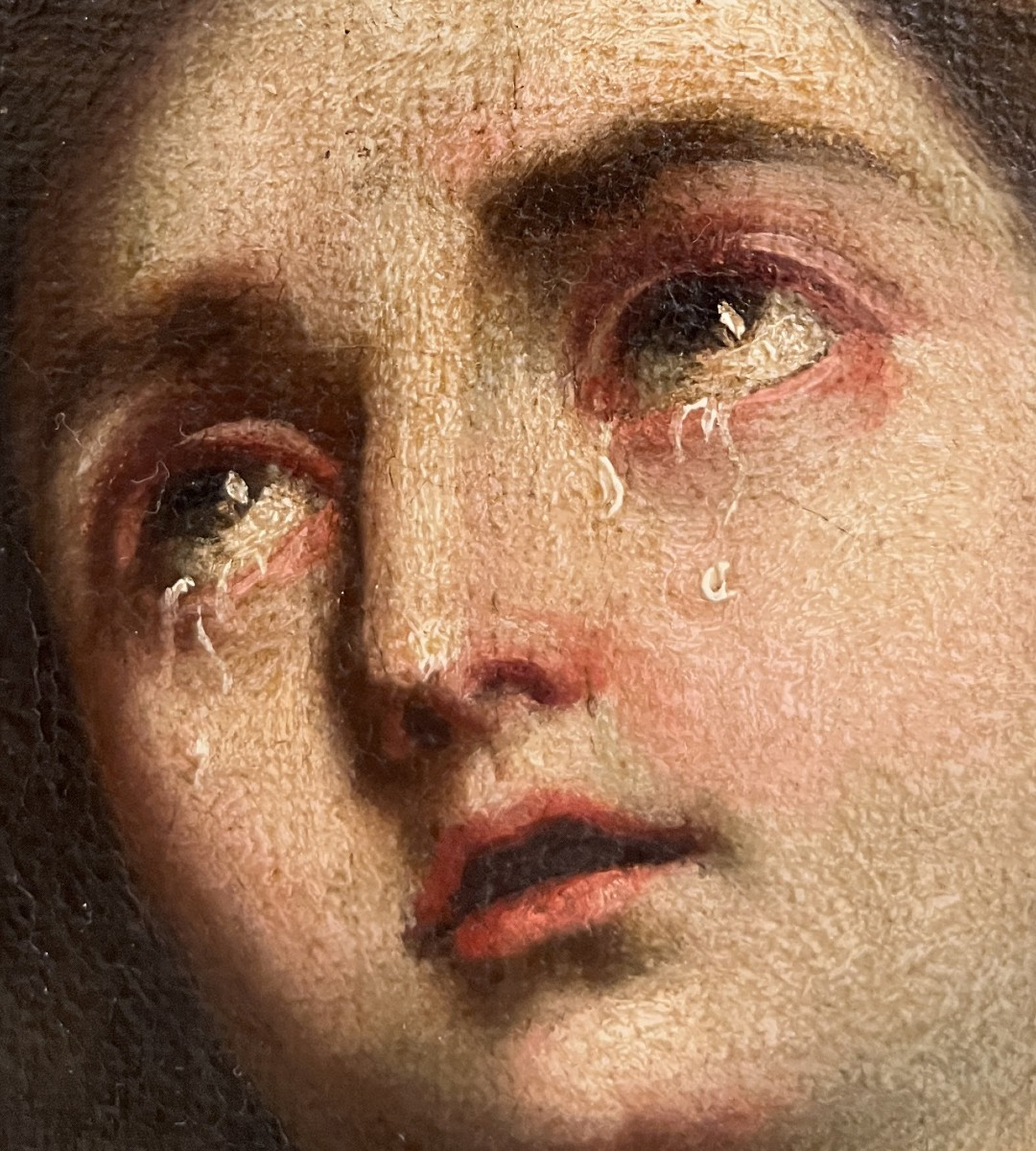 Scuola Veneta, fine del XVII secolo, Maddalena penitente-photo-3