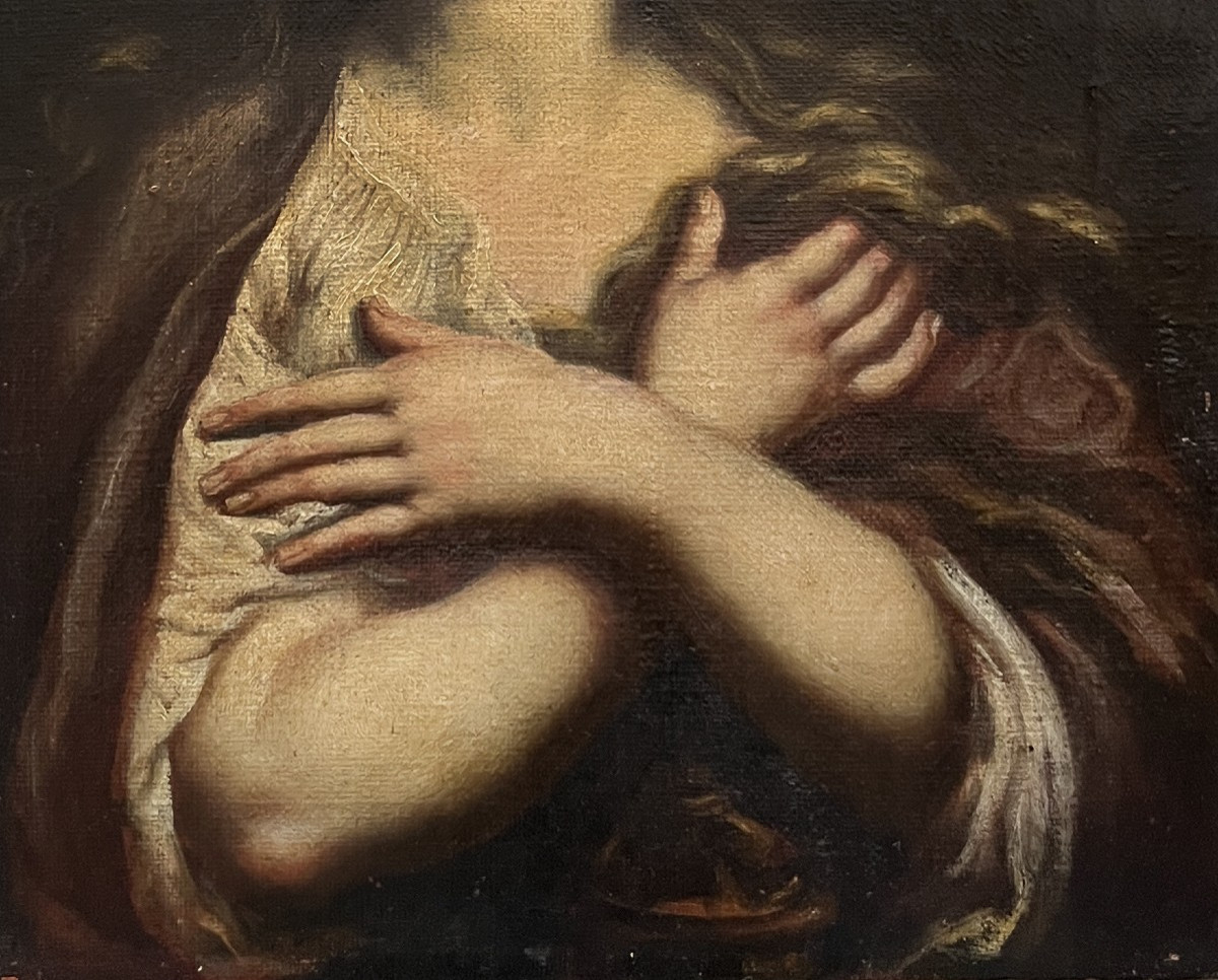 Scuola Veneta, fine del XVII secolo, Maddalena penitente-photo-4