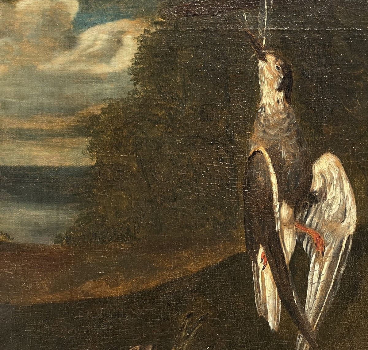 Hans Bollongier (Haarlem, Paesi Bassi, 1600-1645), Natura morta con cacciagione-photo-4