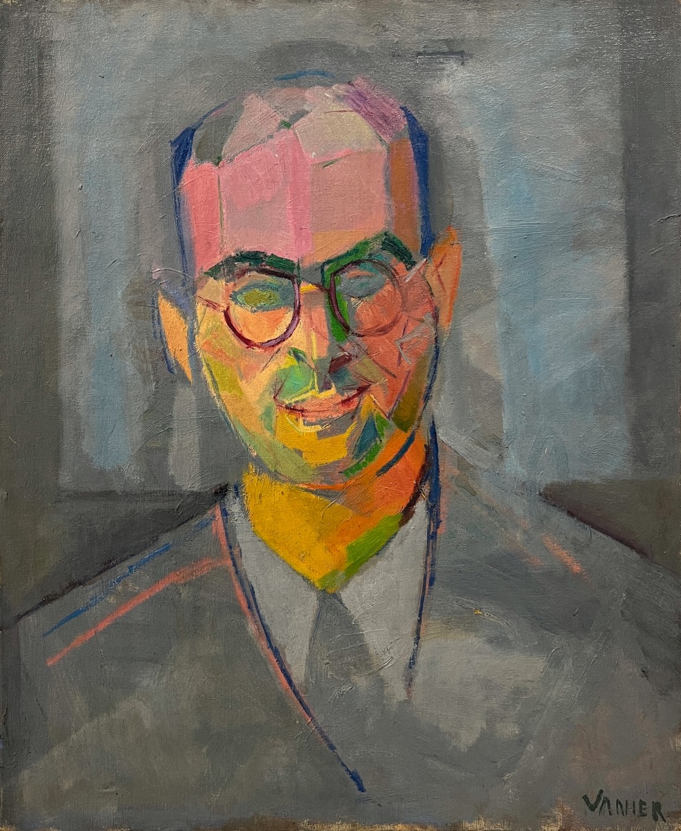 Claude Vanier (Simon Abramovitch, Le Havre, France, 1910-1958) Autoritratto-photo-2