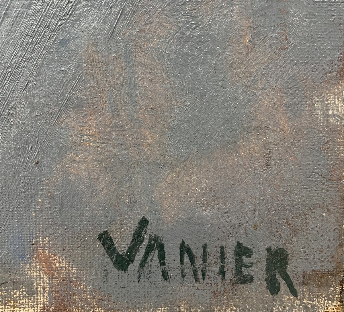 Claude Vanier (Simon Abramovitch, Le Havre, France, 1910-1958) Autoritratto-photo-3