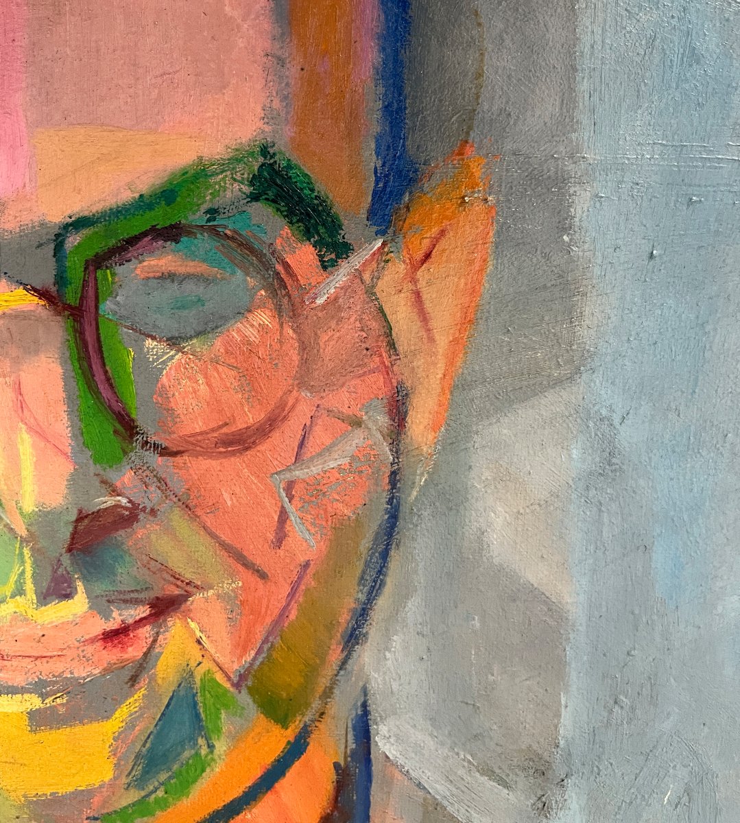 Claude Vanier (Simon Abramovitch, Le Havre, France, 1910-1958) Autoritratto-photo-2